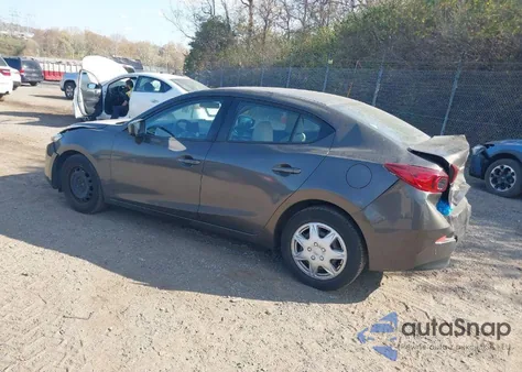 2017 Mazda 3 Sport from USA, damaged, VIN JM1BN1U71H1102386